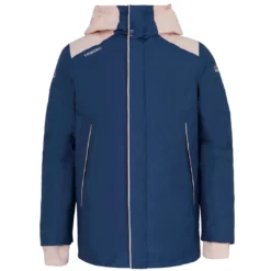 Tribord Kids Sailing Jacket Warm And Waterproof Sailing 100 Blue Pink