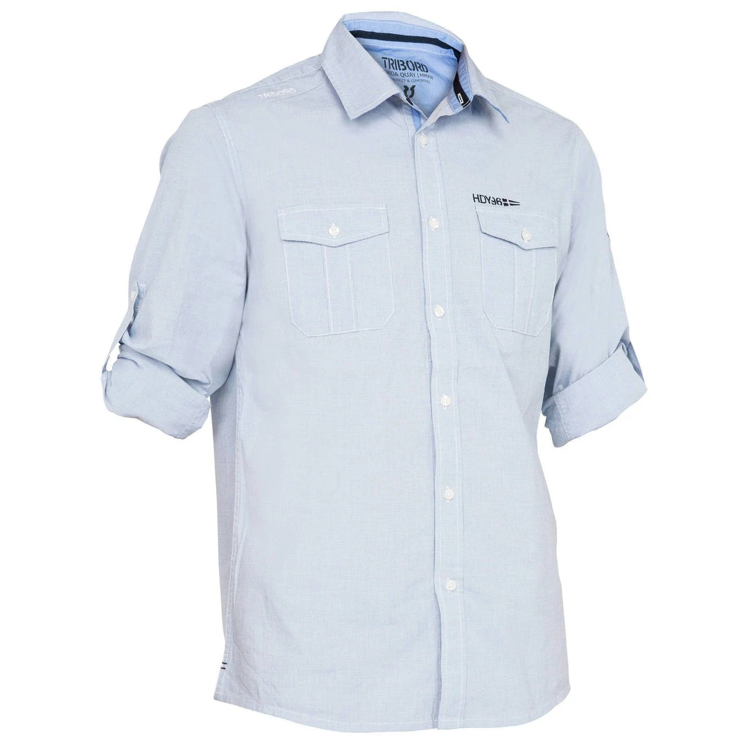 New ๐งจ Tribord Men's Sailing Shirt 100 ๐ 5 Tribord Men's Sailing Shirt 100