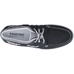 Tribord Men's Sailing Leather Boat Shoes Clipper