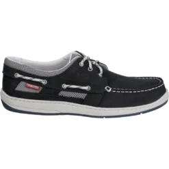 Tribord Denim Blue Clipper Boat Shoes