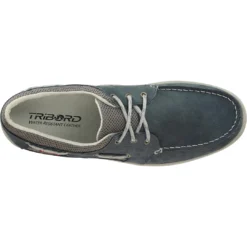 Tribord Denim Blue Clipper Boat Shoes