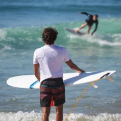 Olaian Surfing Short-sleeve Anti-UV WATER T-SHIRT - White