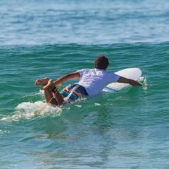 Olaian Surfing Short-sleeve Anti-UV WATER T-SHIRT - White