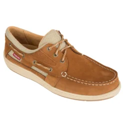 Tribord Denim Blue Clipper Boat Shoes