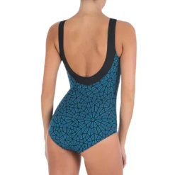 Nabaiji Women's Aquafitness One-Piece Body-Sculpting Swimsuit Karli