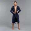 Watko Swimming Lightweight Cotton Pool Bathrobe With Hood