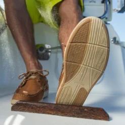 Tribord Men's Leather Boat Shoes Clipper Sailing