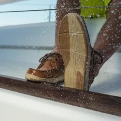 Tribord Denim Blue Clipper Boat Shoes