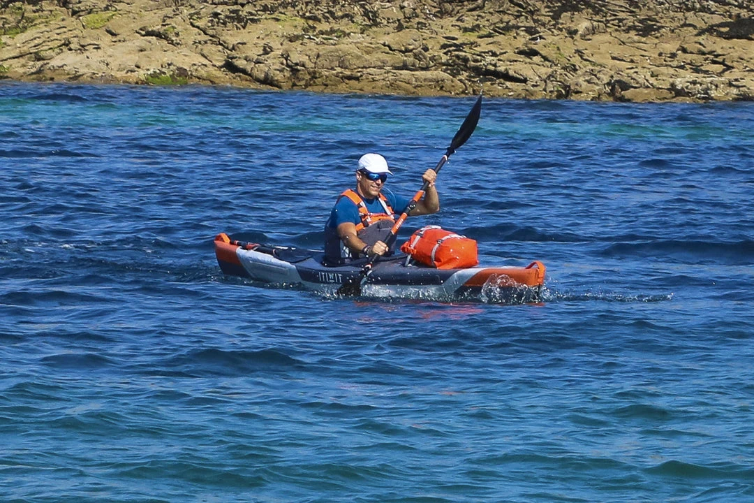 Promo 🤩 Decathlon Itiwit IPX6 Waterproof Backpack Roll Top Dry Bag 20L 💯 20 Decathlon Itiwit IPX6 Waterproof Backpack Roll Top Dry Bag 20L