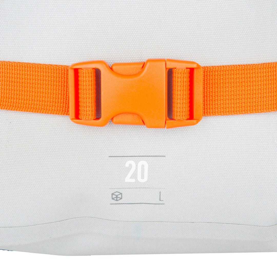 Promo 🤩 Decathlon Itiwit IPX6 Waterproof Backpack Roll Top Dry Bag 20L 💯 34 Decathlon Itiwit IPX6 Waterproof Backpack Roll Top Dry Bag 20L