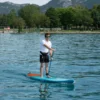 Itiwit INFLATABLE STAND-UP PADDLEBOARD - BEGINNERS - 9 FEET - BLUE AND ORANGE Stand Up Paddle (SUP)