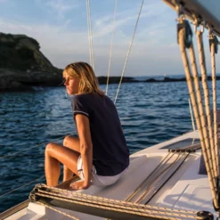 Tribord 100 Short-Sleeved Adventure Sailing Polo Shirt