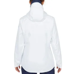 Tribord Waterproof Sailing Jacket - Wet-weather Jacket SAILING 100 White