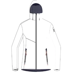 Tribord Waterproof Sailing Jacket - Wet-weather Jacket SAILING 100 White