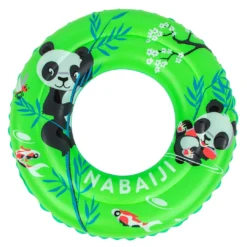 New ❤️ Nabaiji Swimming Kids' Inflatable Swim Ring 3-6 Years 51 Cm Beige SAVANNAH Print 🥰 37 Nabaiji Swimming Kids' Inflatable Swim Ring 3-6 Years 51 Cm Beige SAVANNAH Print