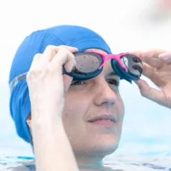 Nabaiji Mesh Fabric Swim Cap