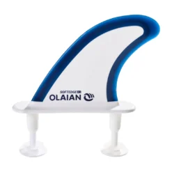 Surfing Decathlon Olaian 100 Foam Soft Surfboard 8'2 100L Concave W/ Handle Leash & Soft Edge Fins