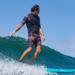 Best deal ❤️ Olaian 500 Foam Surfboard 7'8 75L Curved Triple Stringer W/ Leash & Soft Edge Fins ✔️ Surfing 🤩 43 Olaian 500 Foam Surfboard 7'8 75L Curved Triple Stringer W/ Leash & Soft Edge Fins Surfing