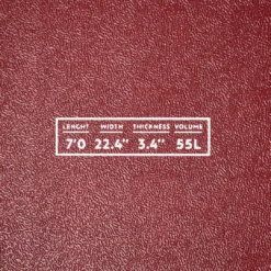 Olaian 500 Foam Surfboard 7' 55L Curved Dual Stringer W/ Leash & Soft Edge Fins Surfing