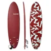 Best Sale 😍 Olaian 500 Foam Surfboard 7' 55L Curved Dual Stringer W/ Leash & Soft Edge Fins 🔔 Surfing ⌛ 1 Olaian 500 Foam Surfboard 7' 55L Curved Dual Stringer W/ Leash & Soft Edge Fins Surfing