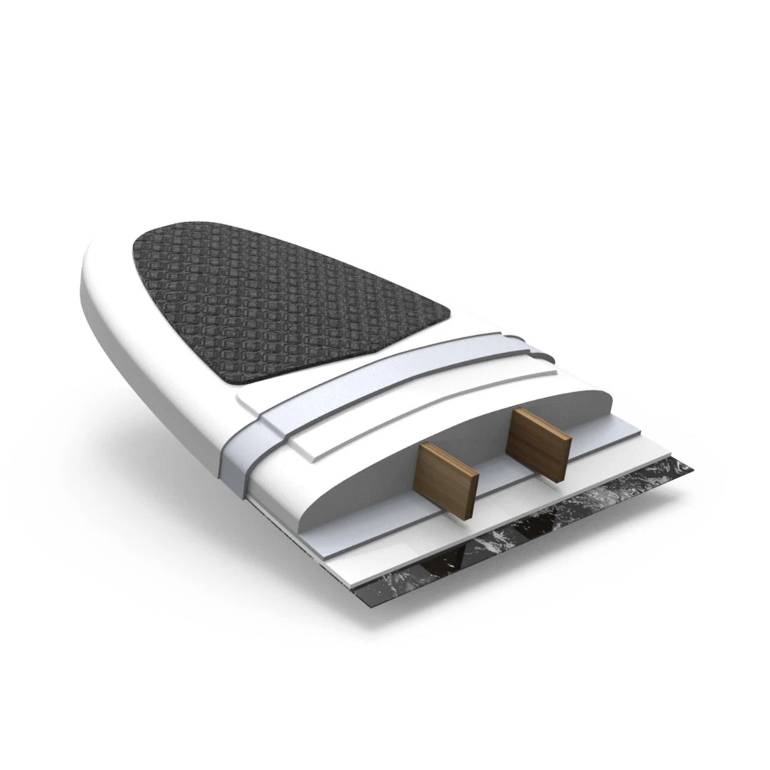 New π₯ Olaian 900 6' Foam Surfboard Supplied With 3 Fins β 5 Olaian 900 6' Foam Surfboard Supplied With 3 Fins