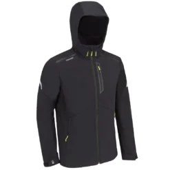 Tribord Sailing Windproof Softshell Jacket 900 - Grey/Black