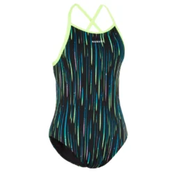 Nabaiji Swimming Jade Chlorine-Resistant One Piece Swimsuit Girls'