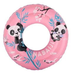 New ❤️ Nabaiji Swimming Kids' Inflatable Swim Ring 3-6 Years 51 Cm Beige SAVANNAH Print 🥰 41 Nabaiji Swimming Kids' Inflatable Swim Ring 3-6 Years 51 Cm Beige SAVANNAH Print