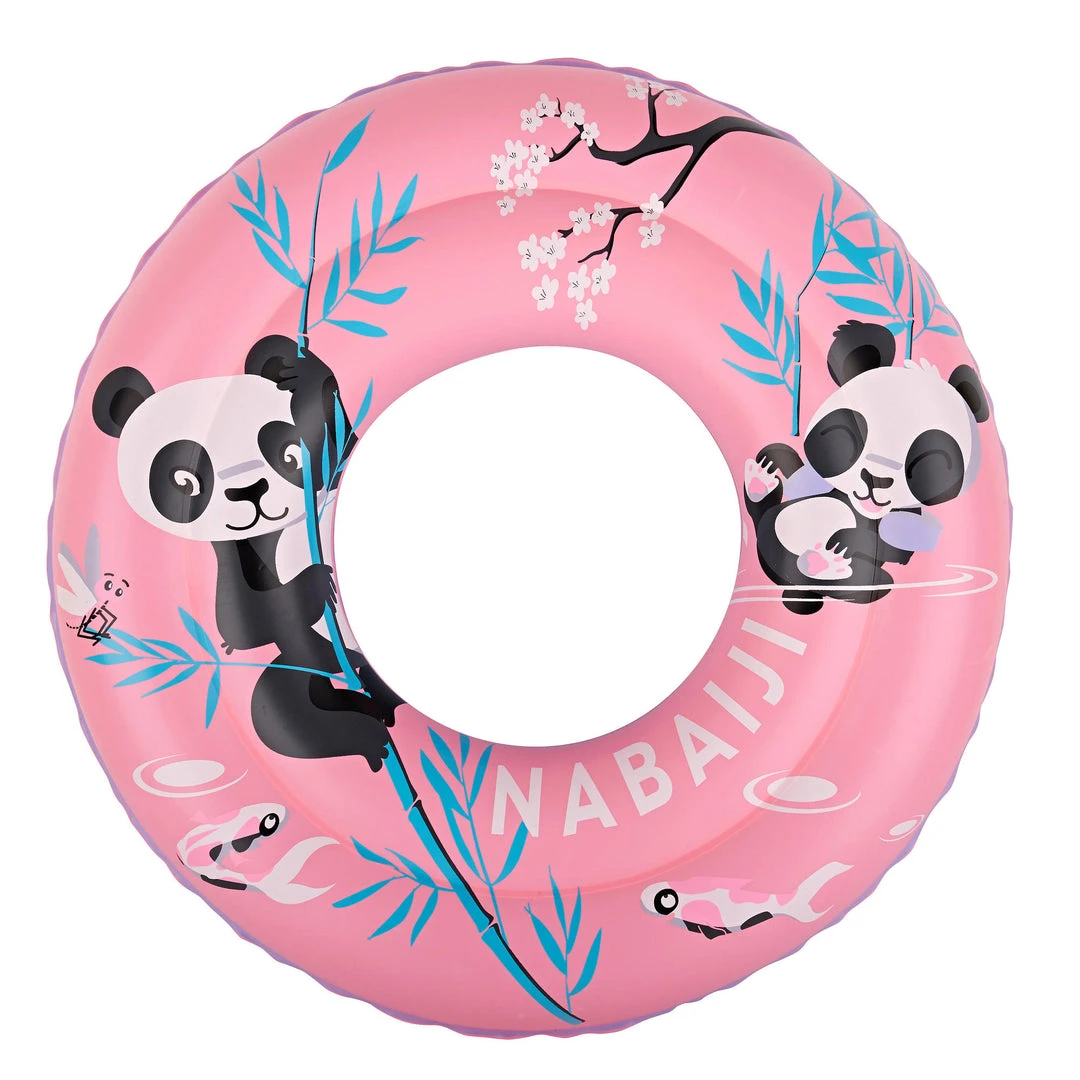 New ❤️ Nabaiji Swimming Kids' Inflatable Swim Ring 3-6 Years 51 Cm Beige SAVANNAH Print 🥰 9 Nabaiji Swimming Kids' Inflatable Swim Ring 3-6 Years 51 Cm Beige SAVANNAH Print