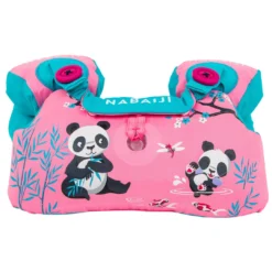 Nabaiji Kids' Swimming Adjustable Pool Armbands-waistband 15 To 30 Kg TISWIM “Tiger” Blue