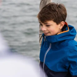 Cheapest โญ Tribord Kid's Sailing Waterproof Jacket - Wet-weather Jacket SAILING 100 Mint White ๐ 102 Tribord Kid's Sailing Waterproof Jacket - Wet-weather Jacket SAILING 100 Mint White