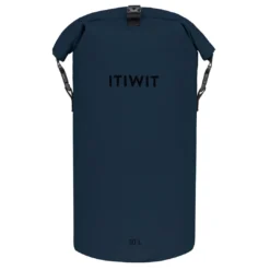 Kayaking Decathlon Itiwit IPX6 Waterproof Roll Top Dry Bag 30L W/ Backpack Strap