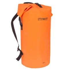 Decathlon Itiwit IPX6 Waterproof Roll Top Dry Bag 40L W/ Backpack Strap