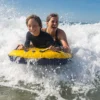 Bodyboarding Radbug Inflatable High Resistance Bodyboard Boogie 2 Person Tandem W/ Handles Adult & Kids
