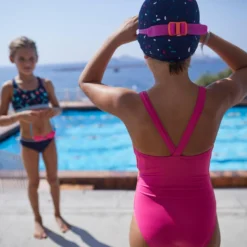 Discount ⌛ Nabaiji Swimming Vega One Piece 🔔 Swimsuit 😀 Girls' ⌛ 25 Nabaiji Swimming Vega One Piece Swimsuit Girls'