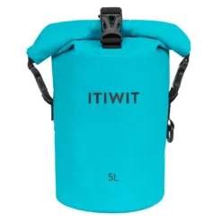 Kayaking Decathlon Itiwit IPX6 Waterproof Roll Top Dry Bag 5L W/ Carry Strap