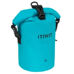 Kayaking Decathlon Itiwit IPX6 Waterproof Roll Top Dry Bag 5L W/ Carry Strap
