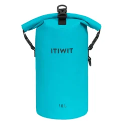 Kayaking Decathlon Itiwit IPX6 Waterproof Roll Top Dry Bag 10L W/ Carry Strap