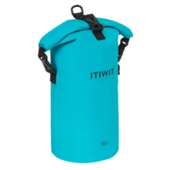 Kayaking Decathlon Itiwit IPX6 Waterproof Roll Top Dry Bag 10L W/ Carry Strap