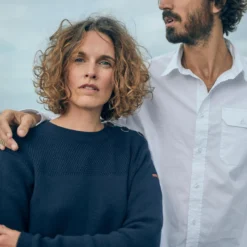 Tribord 100% Cotton Boat Neck Sweater Sailing