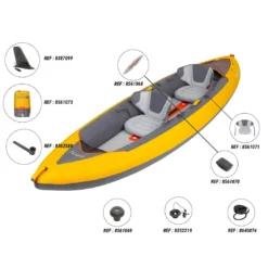 Coupon ⌛ Itiwit X100 Inflatable Dropstich Recreational Touring Sit-on-top Kayak 1 To 2 Person 430lb Kayaking ⭐ 75 Itiwit X100 Inflatable Dropstich Recreational Touring Sit-on-top Kayak 1 To 2 Person 430lb Kayaking