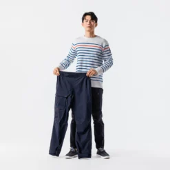 Tribord Waterproof Sailing Overpantss 100 Eco-designed Navy