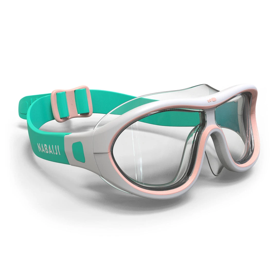 Buy ๐ฏ Nabaiji Swimming Pool Mask - Swimdow V2 Size L Clear Lenses - White Blue โจ 8 Nabaiji Swimming Pool Mask - Swimdow V2 Size L Clear Lenses - White Blue