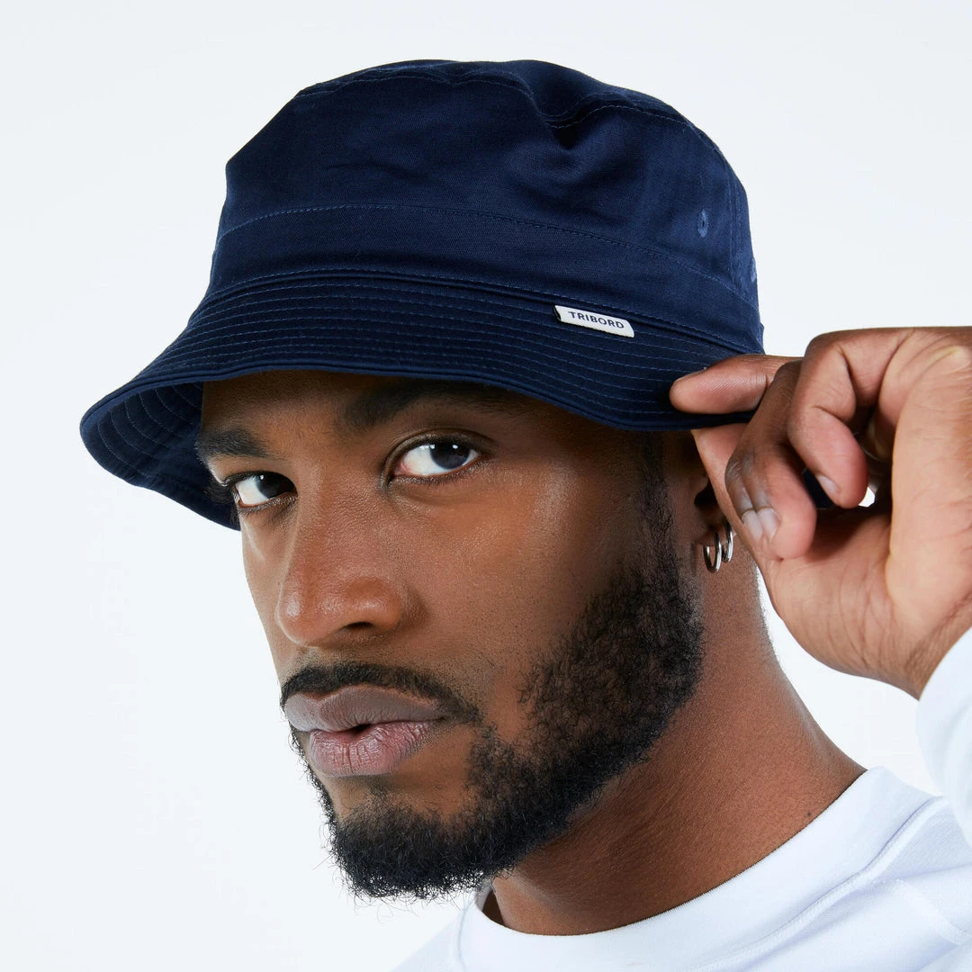 Discount ❤️ Tribord Adults' Sailing Boat Hat 100 - Navy Blue Cotton ✨ 12 Tribord Adults' Sailing Boat Hat 100 - Navy Blue Cotton