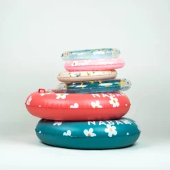 New ❤️ Nabaiji Swimming Kids' Inflatable Swim Ring 3-6 Years 51 Cm Beige SAVANNAH Print 🥰 58 Nabaiji Swimming Kids' Inflatable Swim Ring 3-6 Years 51 Cm Beige SAVANNAH Print