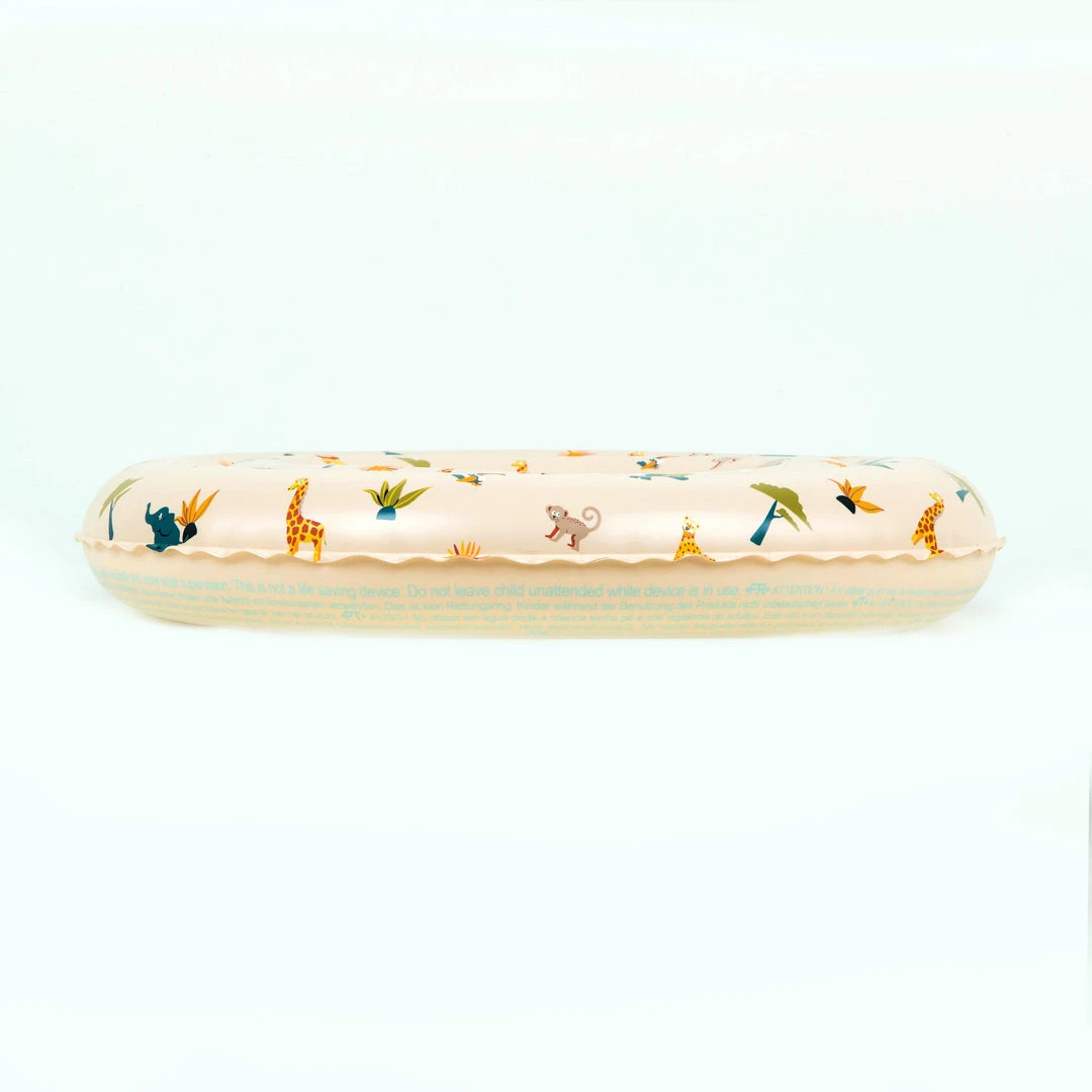 New ❤️ Nabaiji Swimming Kids' Inflatable Swim Ring 3-6 Years 51 Cm Beige SAVANNAH Print 🥰 23 Nabaiji Swimming Kids' Inflatable Swim Ring 3-6 Years 51 Cm Beige SAVANNAH Print