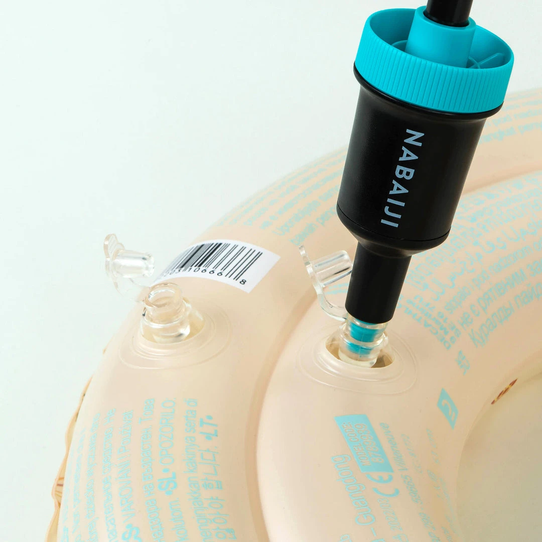 New ❤️ Nabaiji Swimming Kids' Inflatable Swim Ring 3-6 Years 51 Cm Beige SAVANNAH Print 🥰 22 Nabaiji Swimming Kids' Inflatable Swim Ring 3-6 Years 51 Cm Beige SAVANNAH Print