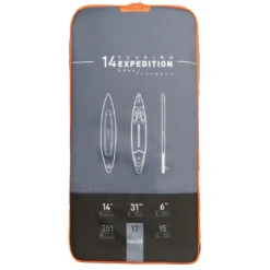 Itiwit X900 Inflatable Double Chamber Expedition Stand Up Paddle SUP Board 14' Stand Up Paddle (SUP)