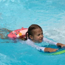 Nabaiji Tiswim, Adjustable Life Jacket With Arm Floaties, Kids' Swimming