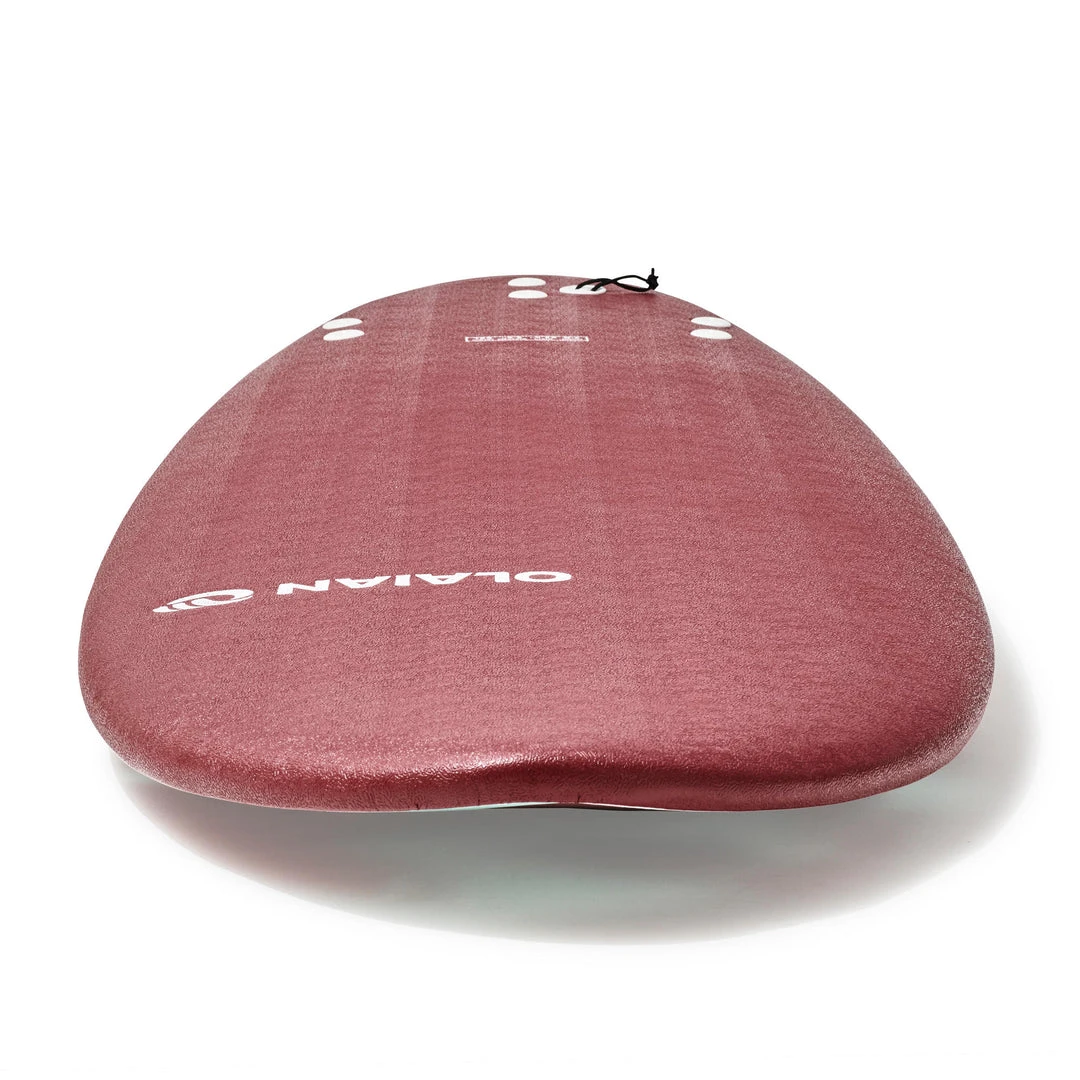 Olaian 500 Foam Surfboard 7' 55L Curved Dual Stringer W/ Leash & Soft Edge Fins Surfing